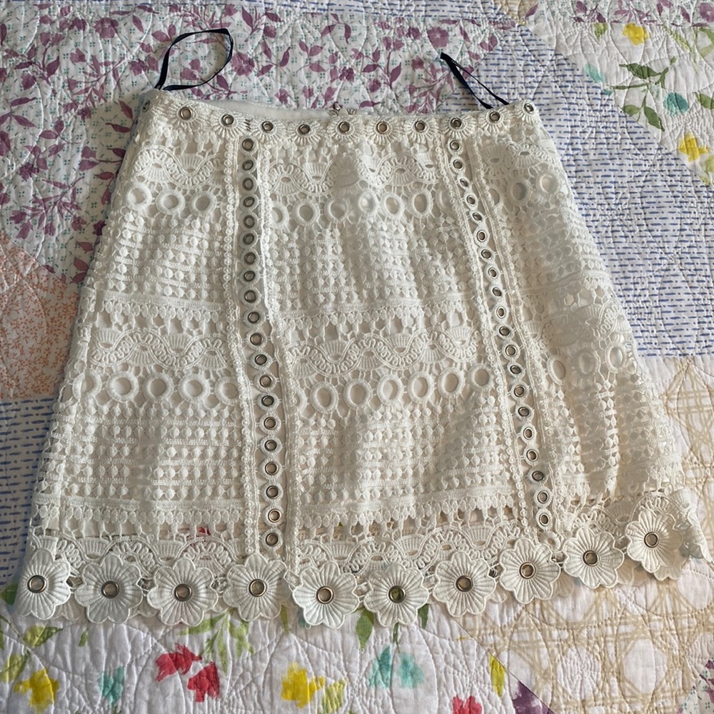 Forever 21 White Skirt